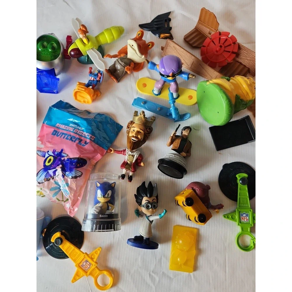 25+ Collectible Burger King & Wendy's‎ Toys NIB & Loose Many Vintage Fun, Unique
